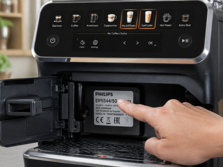 Philips 5500 Coffee Machine Manual for Setup and Daily Care