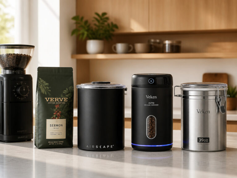 9 Best Airtight Coffee Bean Containers 2026