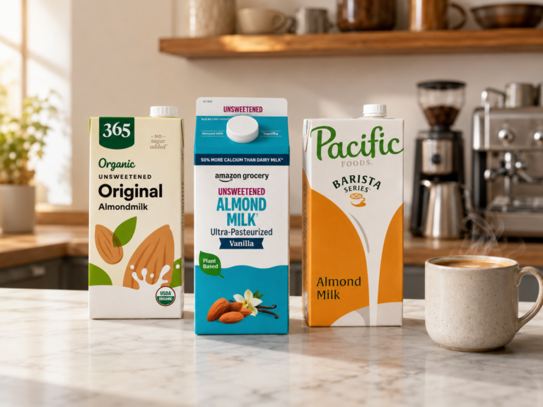3 Best Almond Milks for Coffee 2026