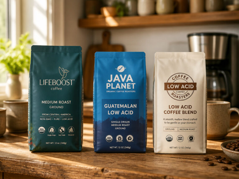 7 Best Coffee Beans for Low Acidity 2026
