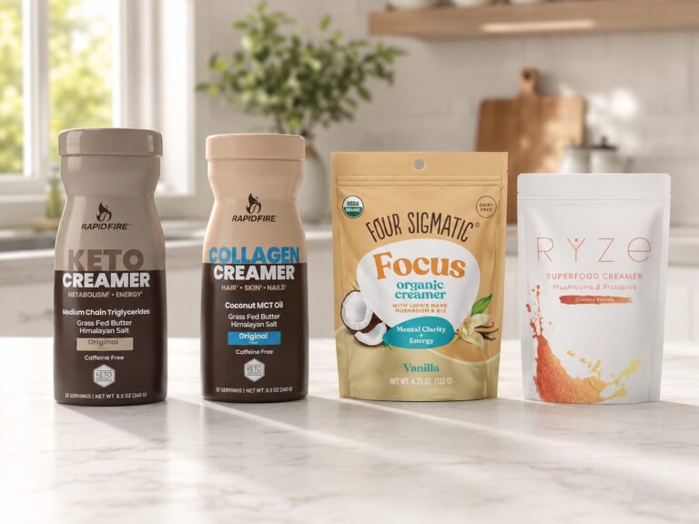 7 Best Coffee Creamers for Weight Loss 2026