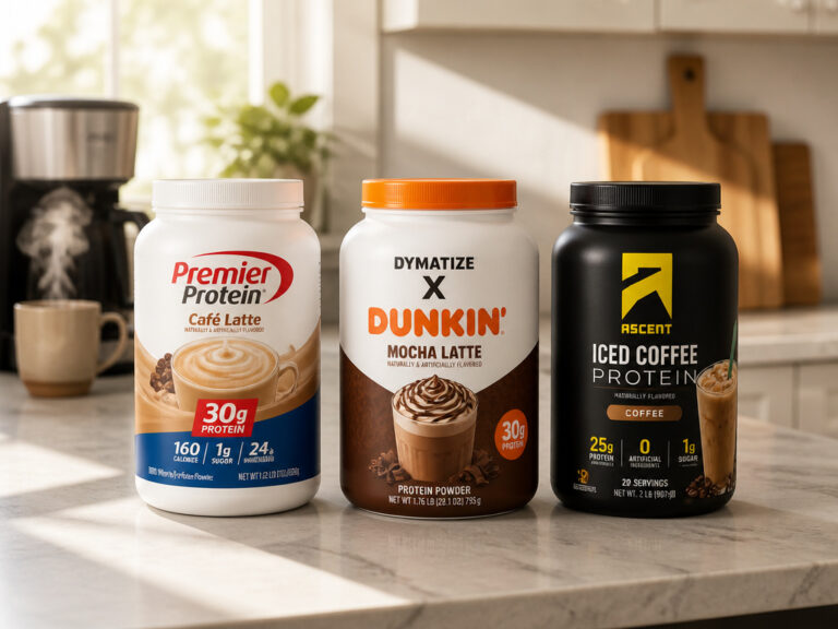 8 Best Coffee Flavored Protein Powders 2026