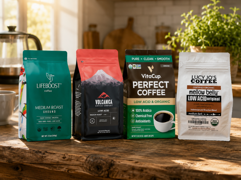 9 Best Coffees for Acid Reflux 2026