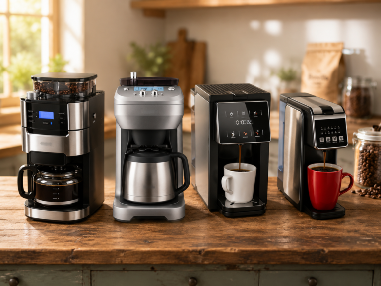 4 Best Coffee Makers That Grind Beans 2026