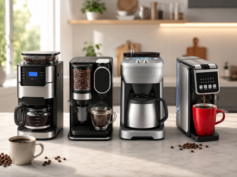 6 Best Coffee Makers with Built-in Grinder 2026