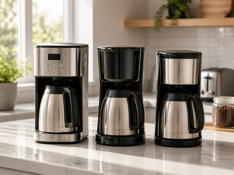 3 Best Coffee Makers with Stainless Steel Carafe 2026