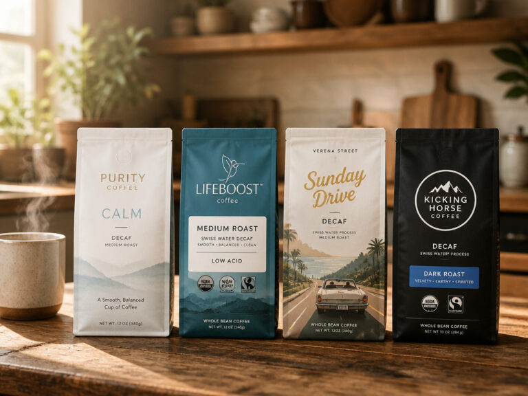 8 Best Decaf Coffees Without Chemicals 2026