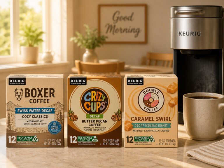 8 Best Flavored Decaf Coffee K-Cups of 2026