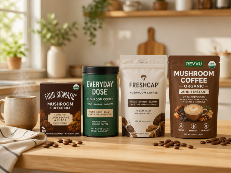 7 Best Functional Mushroom Coffee Brands of 2026
