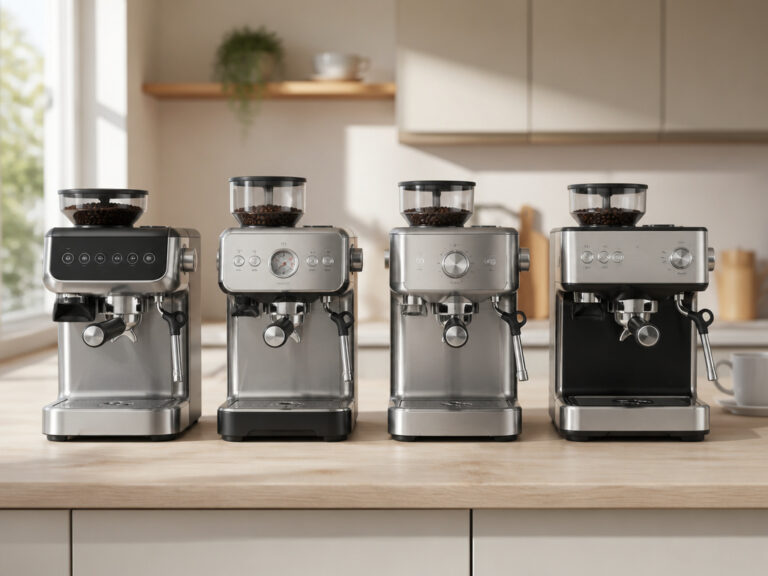 5 Best Home Coffee Machines with Grinder 2026