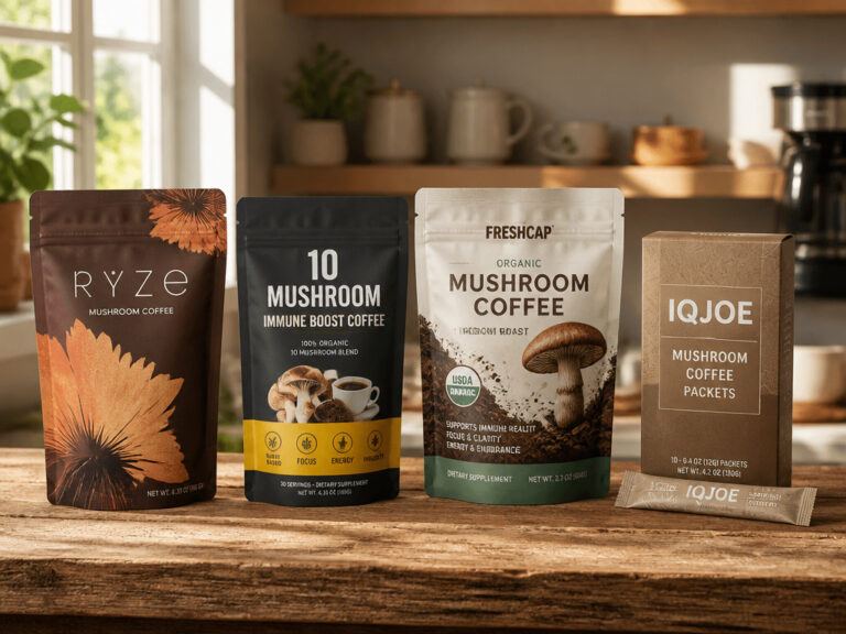 8 Best Instant Mushroom Coffee Picks of 2026