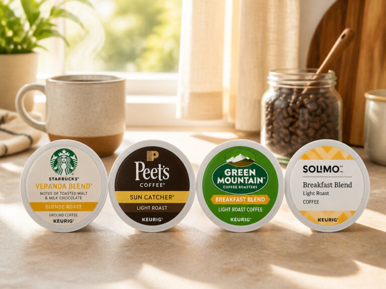 8 Best Light Roast Coffee K-Cups of 2026
