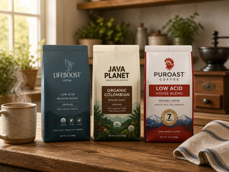 8 Best Low Acid Coffee Beans for 2026