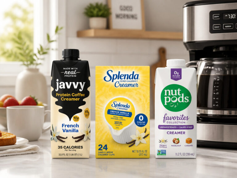 3 Best Low Cal Coffee Creamers of 2026