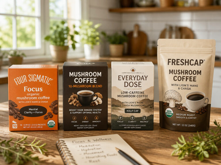 6 Best Mushroom Coffees for ADHD 2026