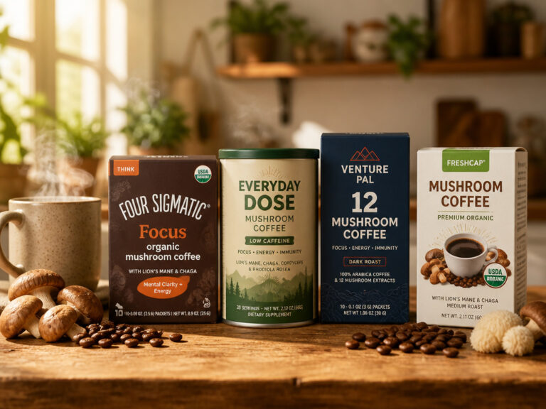 8 Best Mushroom Coffee for Health Benefits 2026
