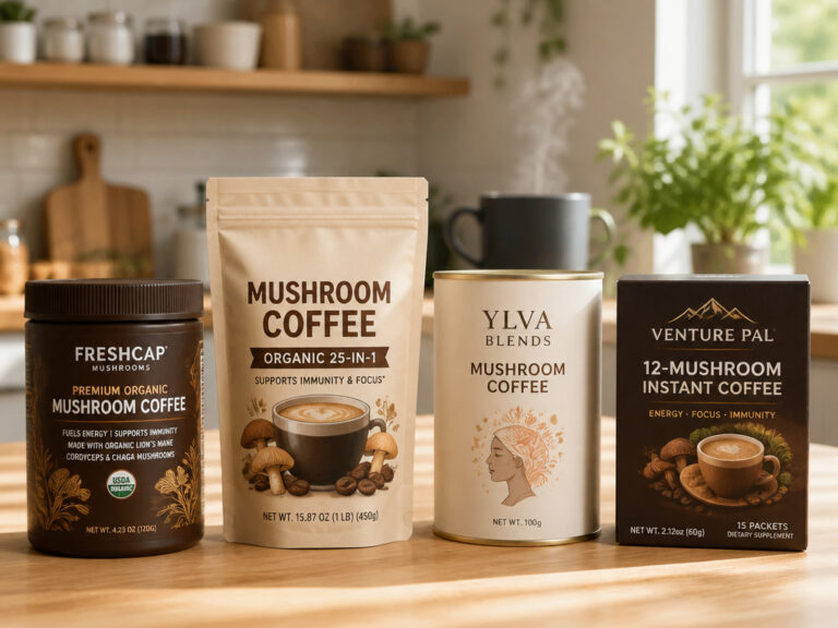 6 Best Mushroom Coffee for Menopause 2026