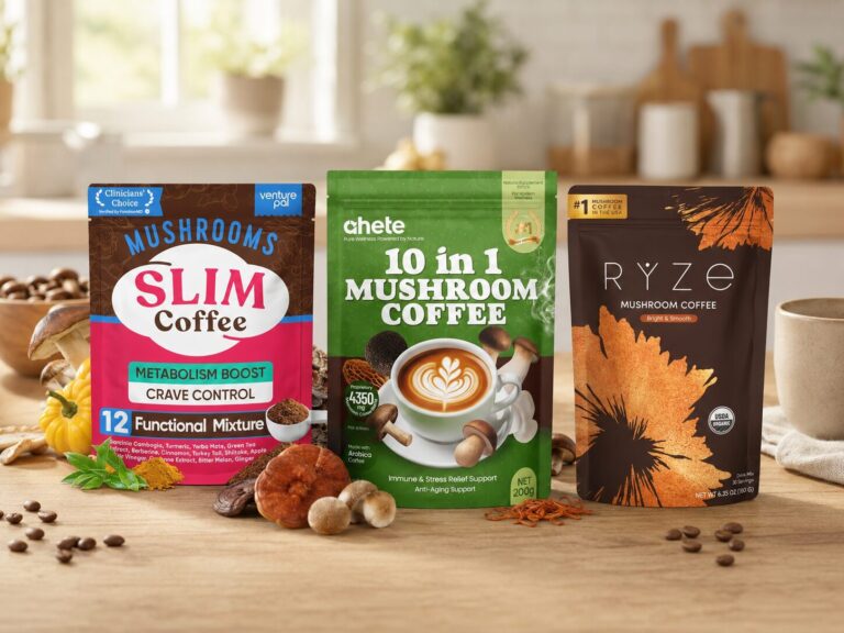 8 Best Mushroom Coffee for Weight Loss 2026