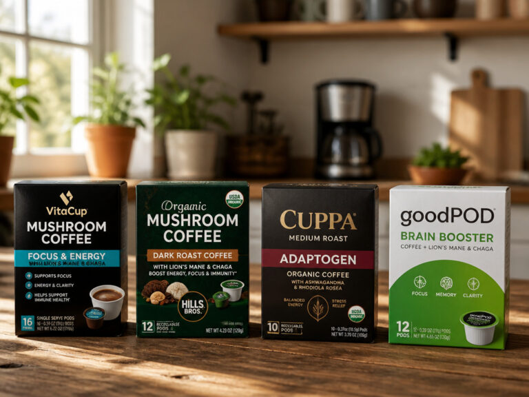 6 Best Mushroom Coffee Pods of 2026