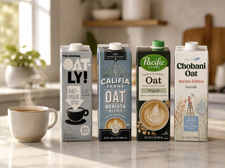 7 Best Oatmilks for Coffee 2026