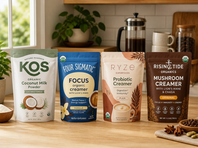 4 Best Organic Coffee Creamer Powders 2026