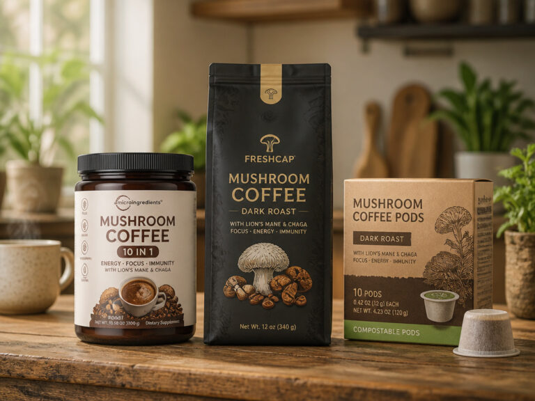 8 Best Organic Mushroom Coffee Picks 2026