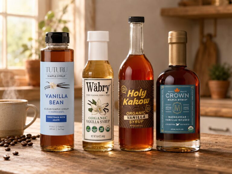 5 Best Organic Vanilla Syrups for Coffee 2026