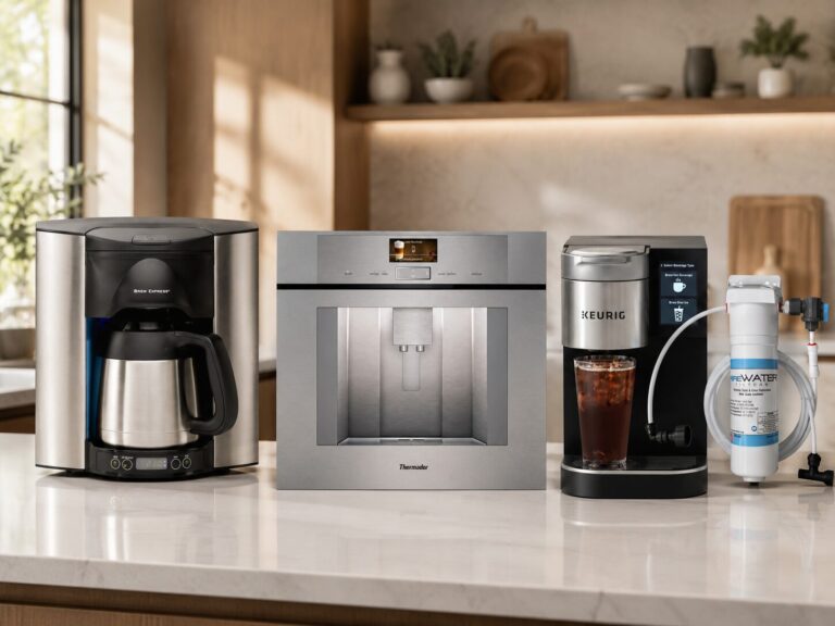 4 Best Plumbed Coffee Makers for Home 2026