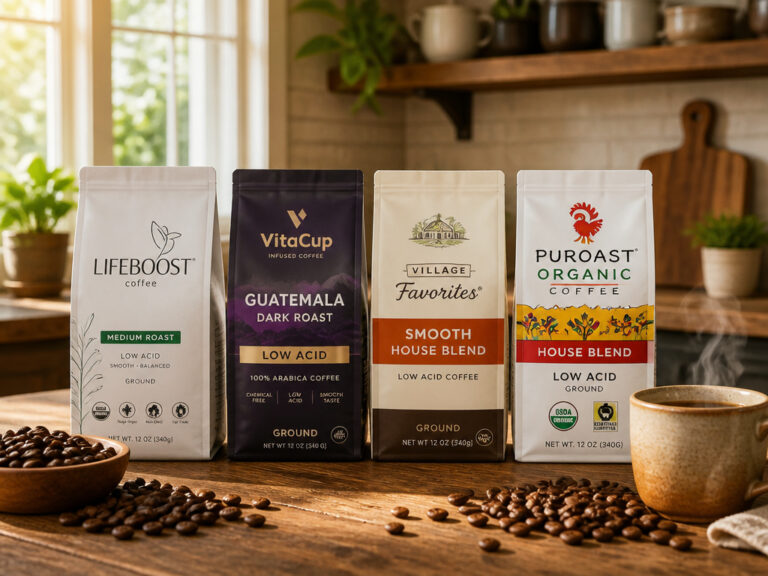 9 Best Tasting Low Acid Coffees of 2026