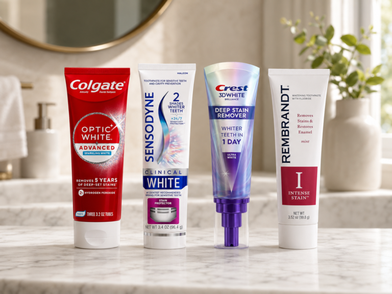 6 Best Toothpastes for Coffee Stains 2026