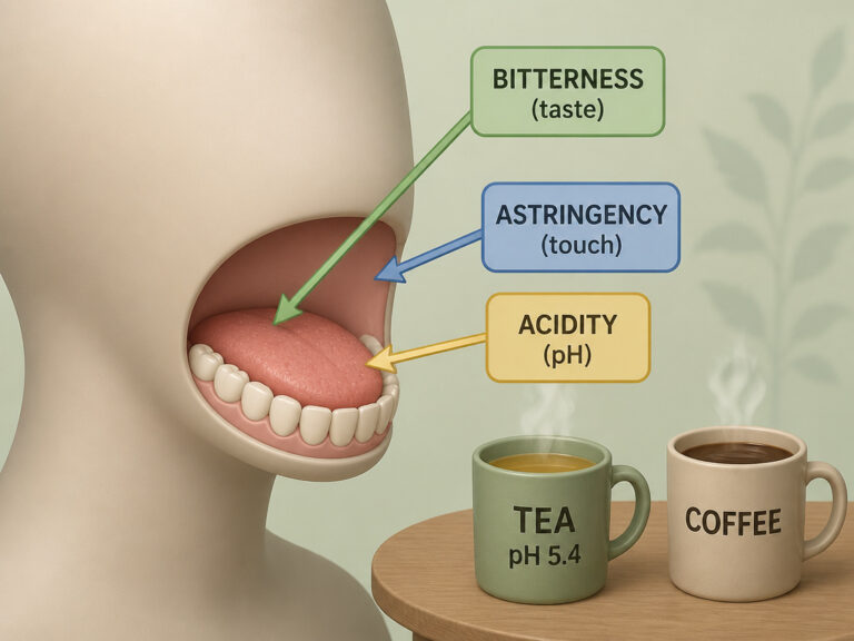 Is Tea as Acidic as Coffee? pH Comparison and Teeth Risks