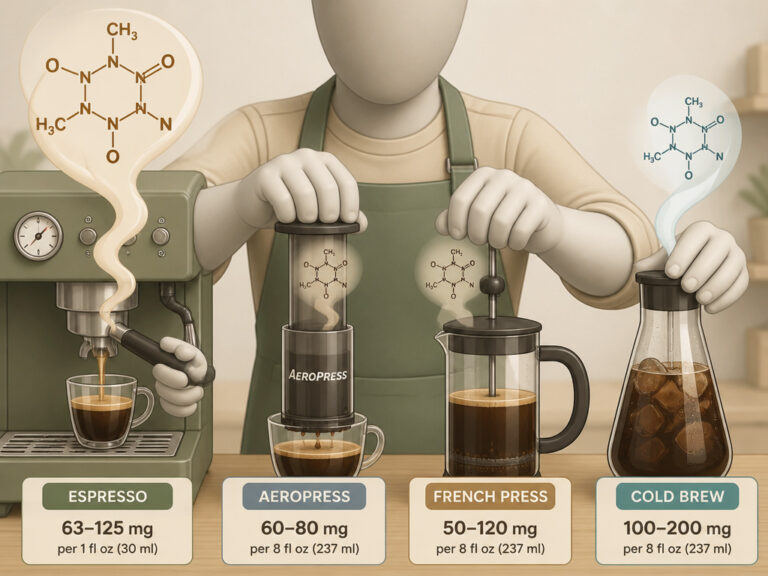 Which Coffee Roast Has Most Caffeine? Light vs Dark Roast