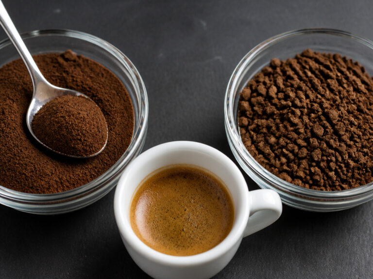 The Method for Making an Espresso Shot with Instant Coffee
