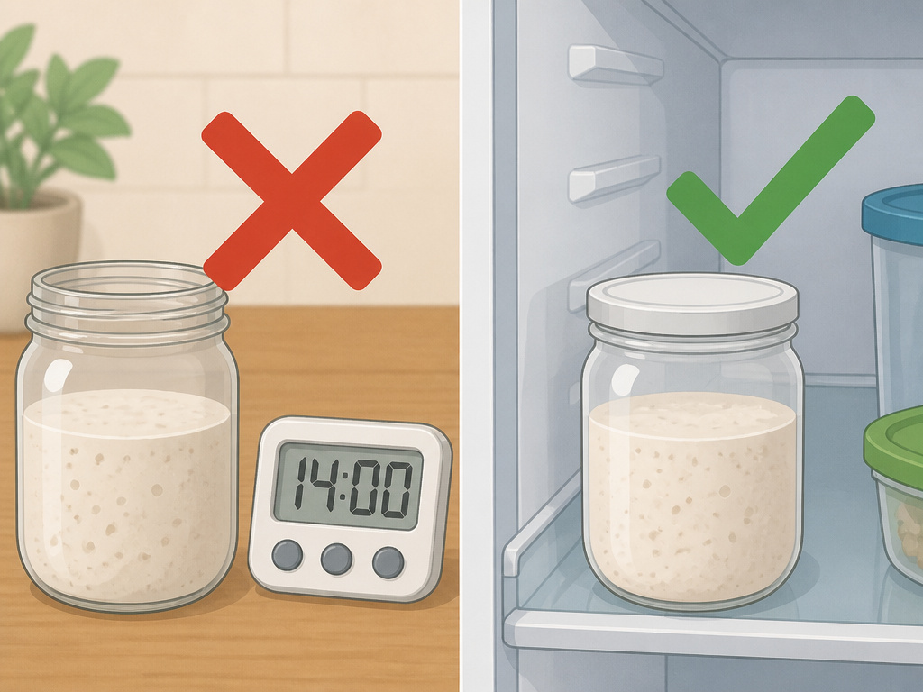 Cold brew coffee shelf life comparison of countertop versus refrigerator brewing methods.
