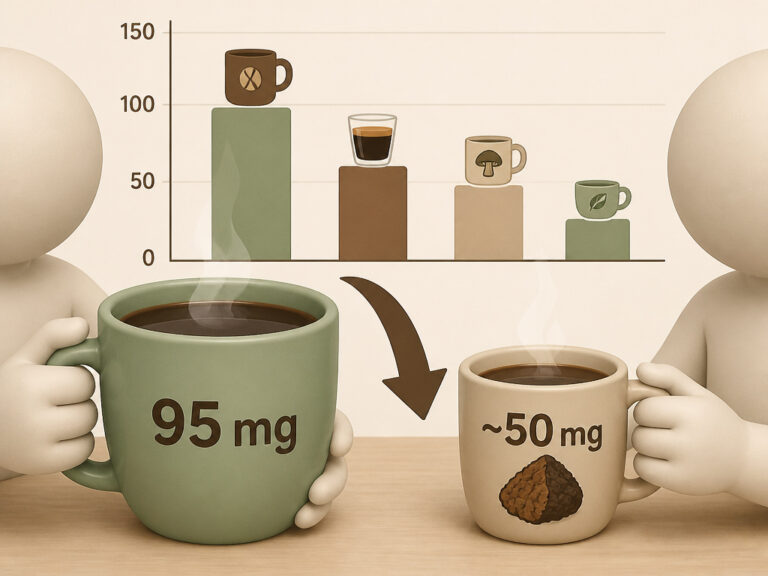 Does Mushroom Coffee Have Caffeine? The Real Numbers
