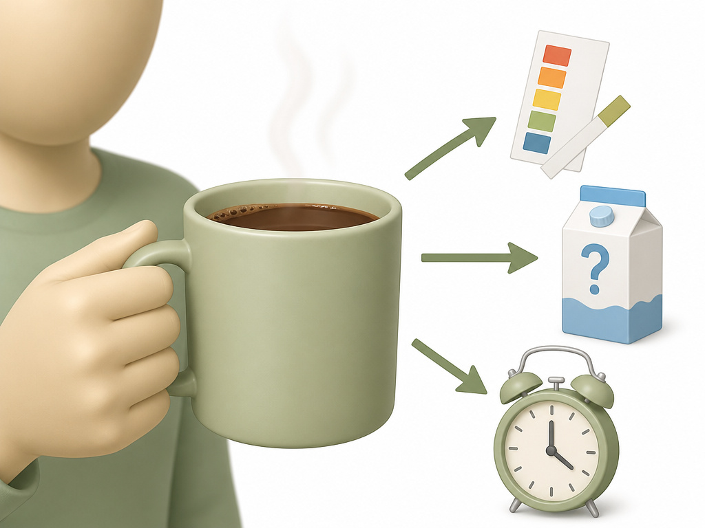 Coffee's effect on digestion from acidity, additives, and morning ritual.