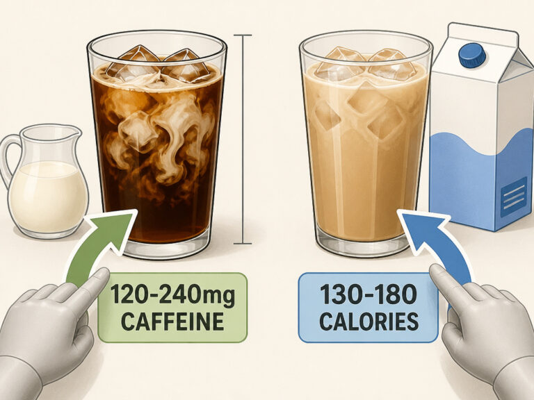 The Real Difference Between an Iced Latte and Iced Coffee
