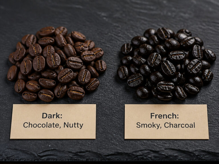 French Roast vs Dark Roast Coffee | The Caffeine Trap