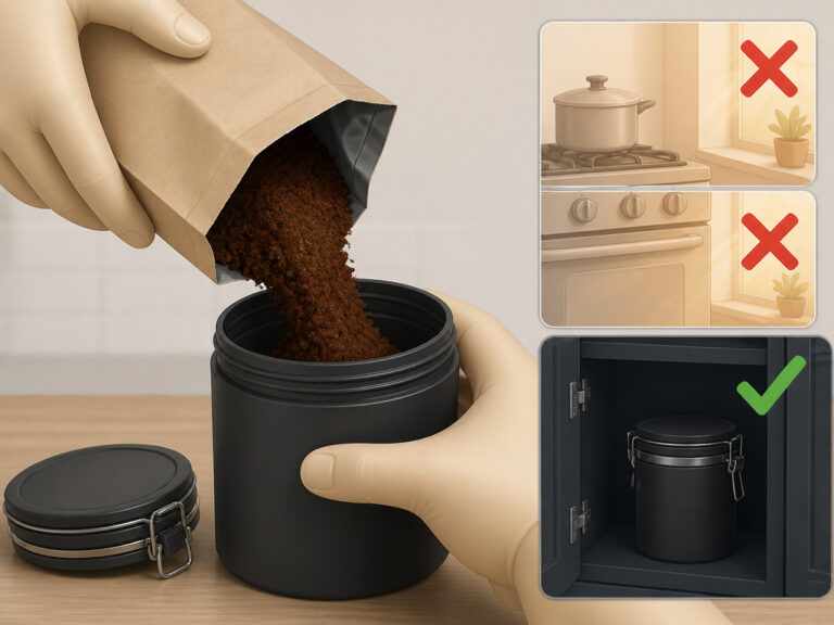 The Right Way to Store Ground Coffee for Maximum Freshness