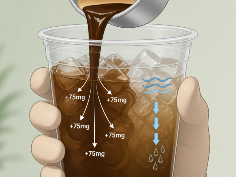 Iced Coffee Caffeine Content: How Much Caffeine Is In It?