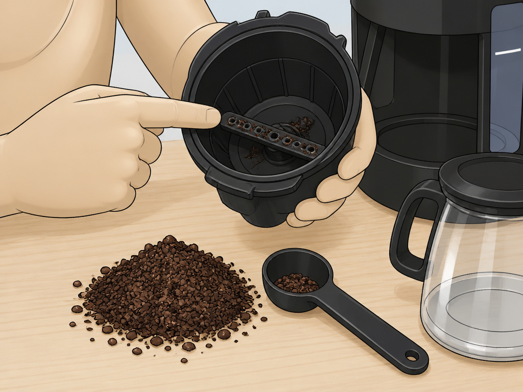 Troubleshooting a Mr. Coffee machine for weak coffee and overflow issues