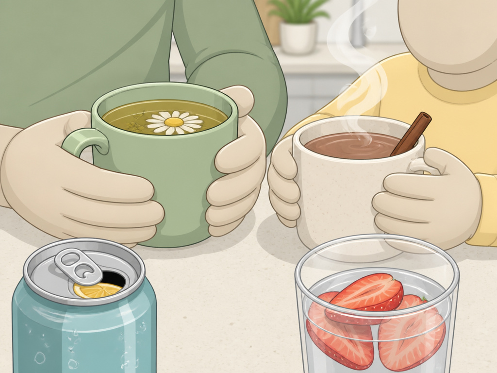 Safer pregnancy drink alternatives to mushroom coffee like decaf and herbal teas