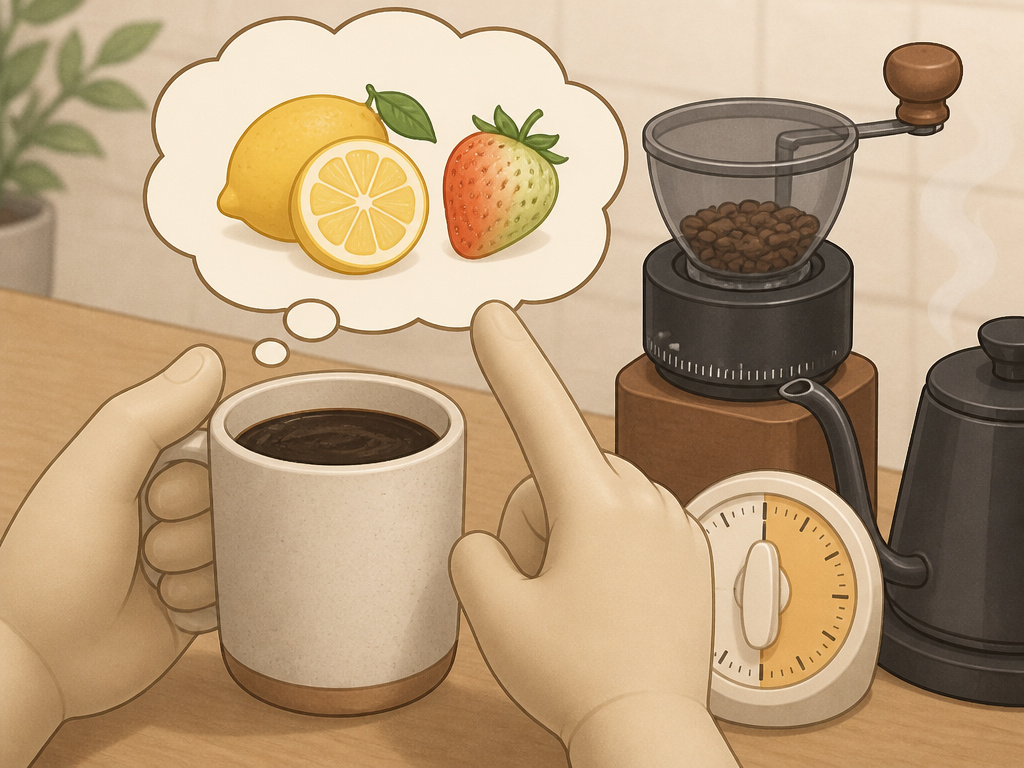Troubleshooting sour under-extracted coffee at home with grind size and brew time fixes.