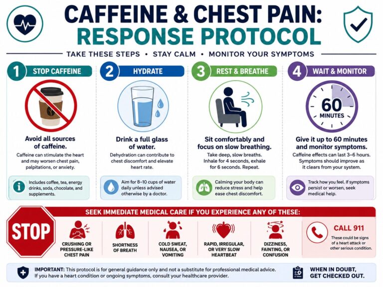 Can Coffee Cause Chest Pain? The 400mg Caffeine Limit Explained