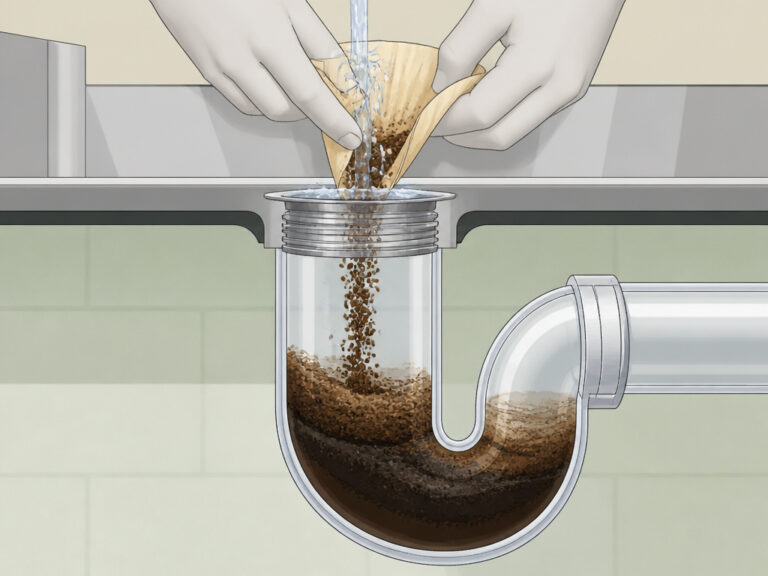 The Real Reason Plumbers Ban Coffee Grounds Down the Sink